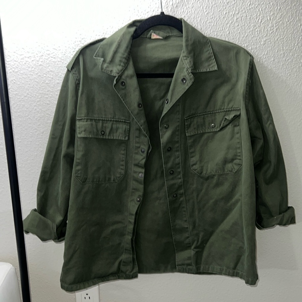 Vintage Begetex Belgium Army Utility Jacket